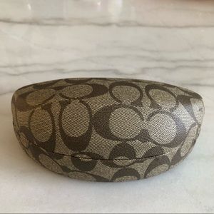 Coach CC Logo Hard Sunglass Case